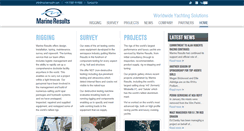 Desktop Screenshot of marineresults.com